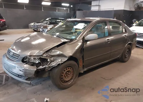 2006 Toyota Corolla Le из США, поврежденный, VIN 2T1BR32E76C707331